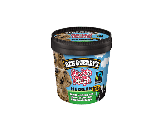 BEN ET JERRY S COOKIE DOUGH 500ML